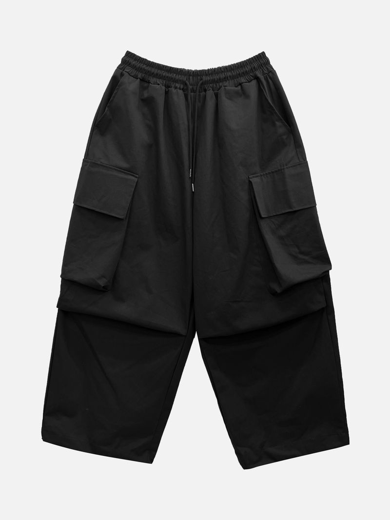 Leak Cotton Big Cargo Pants 3C
