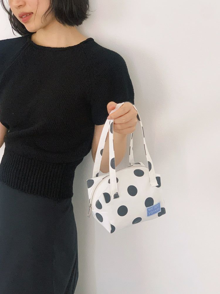 Handy pouch (milk dot)