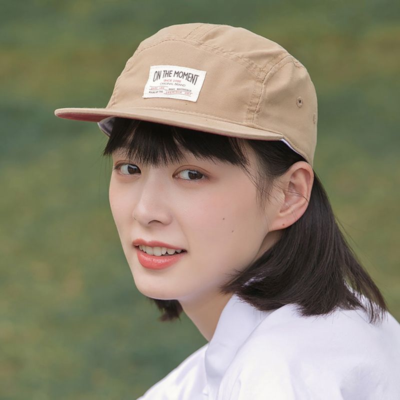 LOOKING4U(ルッキングフォーユー)の「On the Moment Original Camp Cap C3 BEIGE(帽子)」