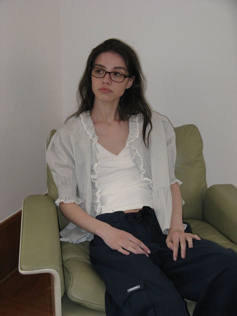 Moi ruffle blouse_check