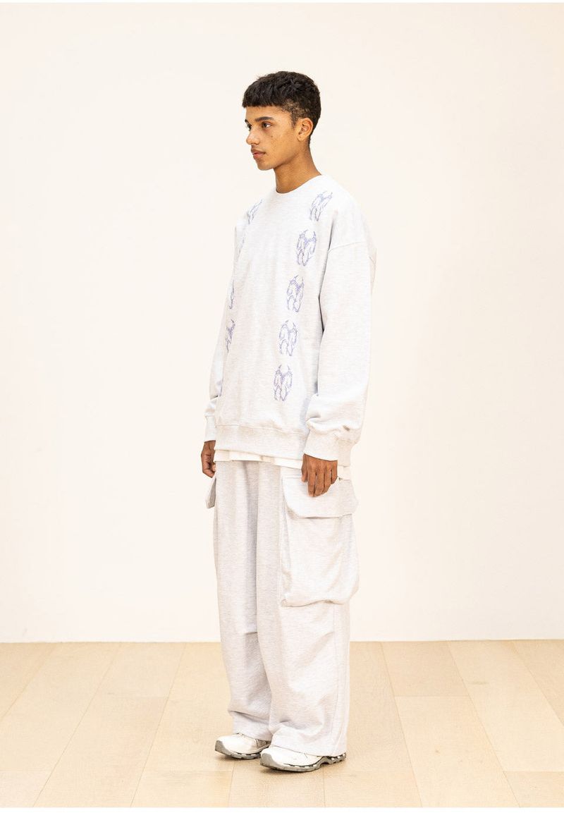 DIVISION WIDE CARGO STRING PANTS