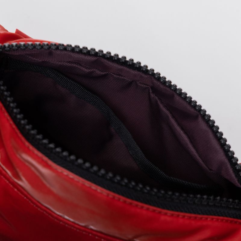 Knotted Micro Padding Bag (Glossy-Red)