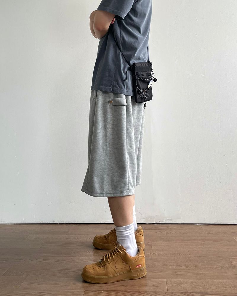 East Snap Bermuda Sweatpants
