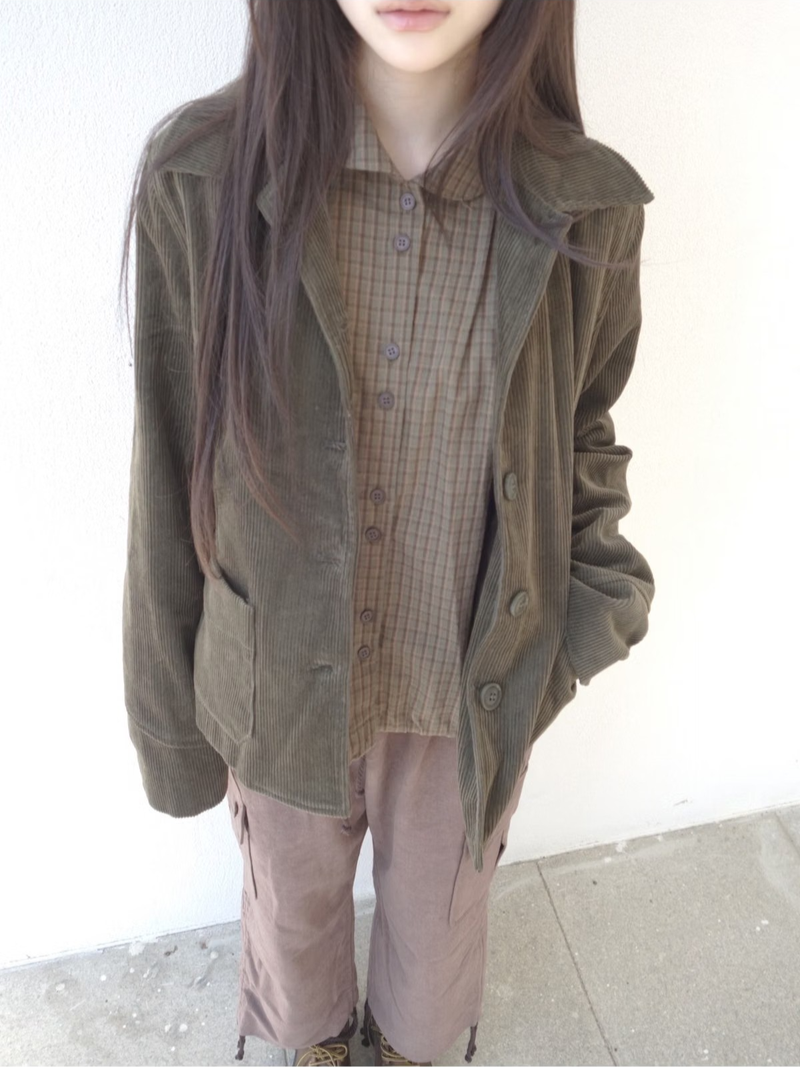 autumn coduroy jacket