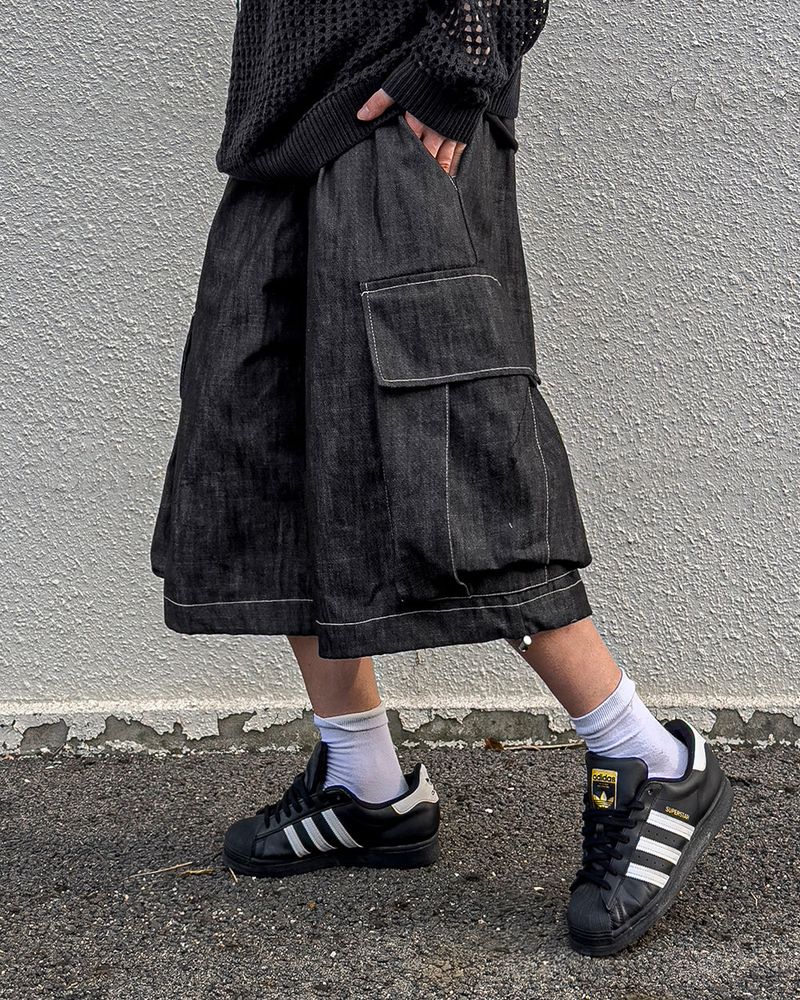 JIIGEUM(ジグム)の「Luma Cargo Bermuda Denim Pants(Pants)」