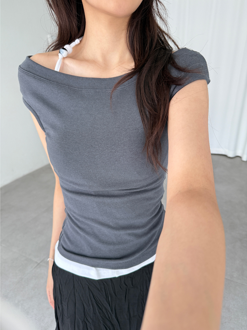 beads halter top (3color)