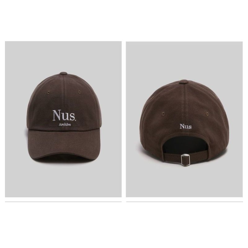 Nus. arch ball cap (Black)