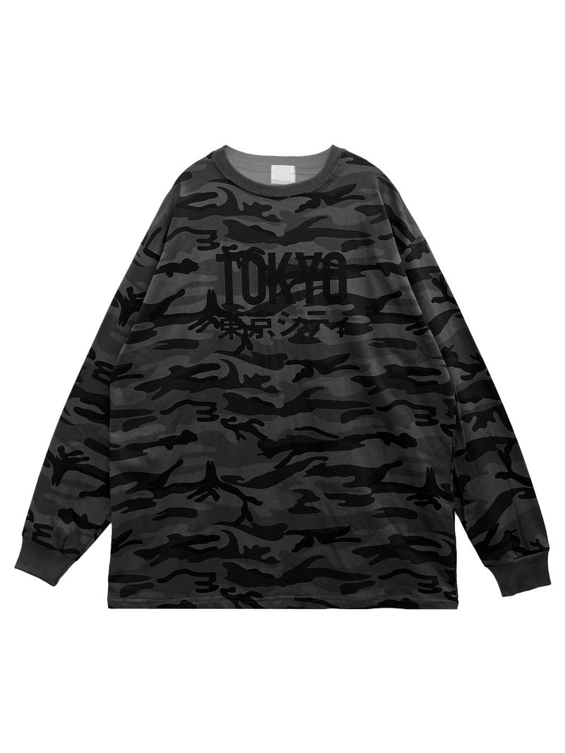 TOKYO Camouflage Long Sleeve 2C