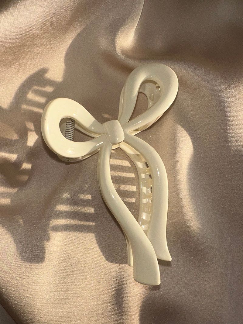 Flow ribbon hair clip (2color)