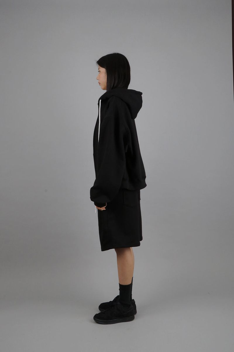 KEVIN OVER-FIT HOOD ZIP-UP