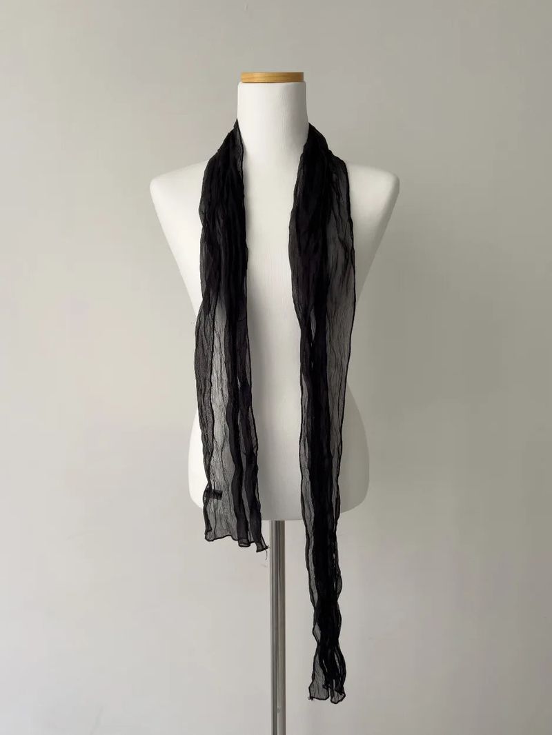 Diane Wrinkle Long Scarf