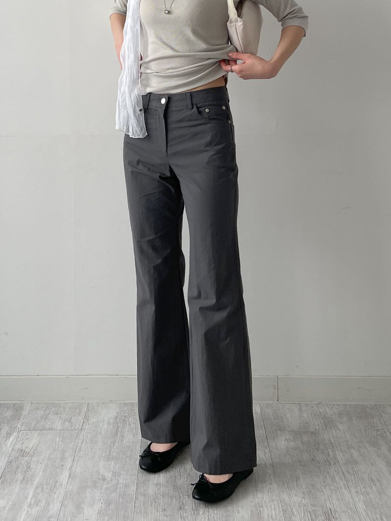 INCHANT ME(インチャントミー)の「Cotton Nylon Semi-Bootcut Pants(Pants)」