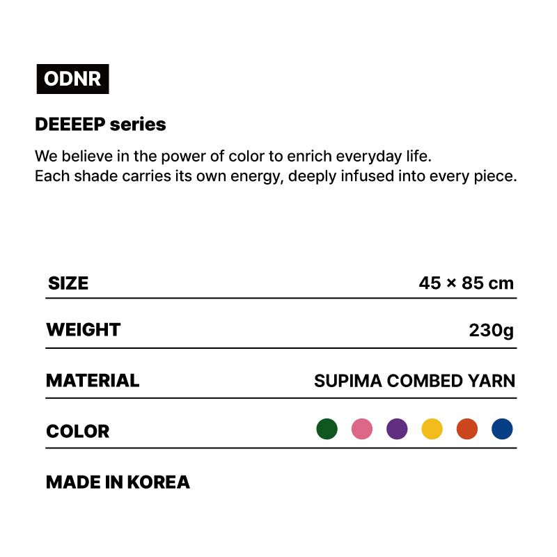DEEP SERIES TOWEL_6P SET