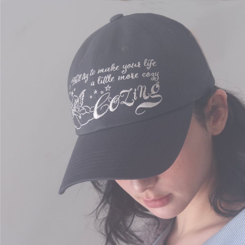 フェアリーボールキャップ_チャコール