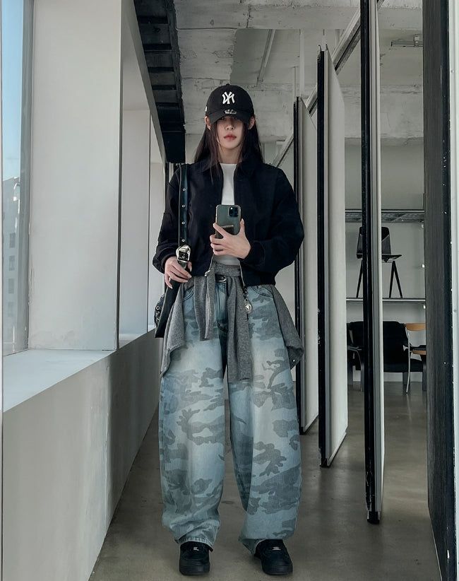 Dick Brush Camo Denim Pants