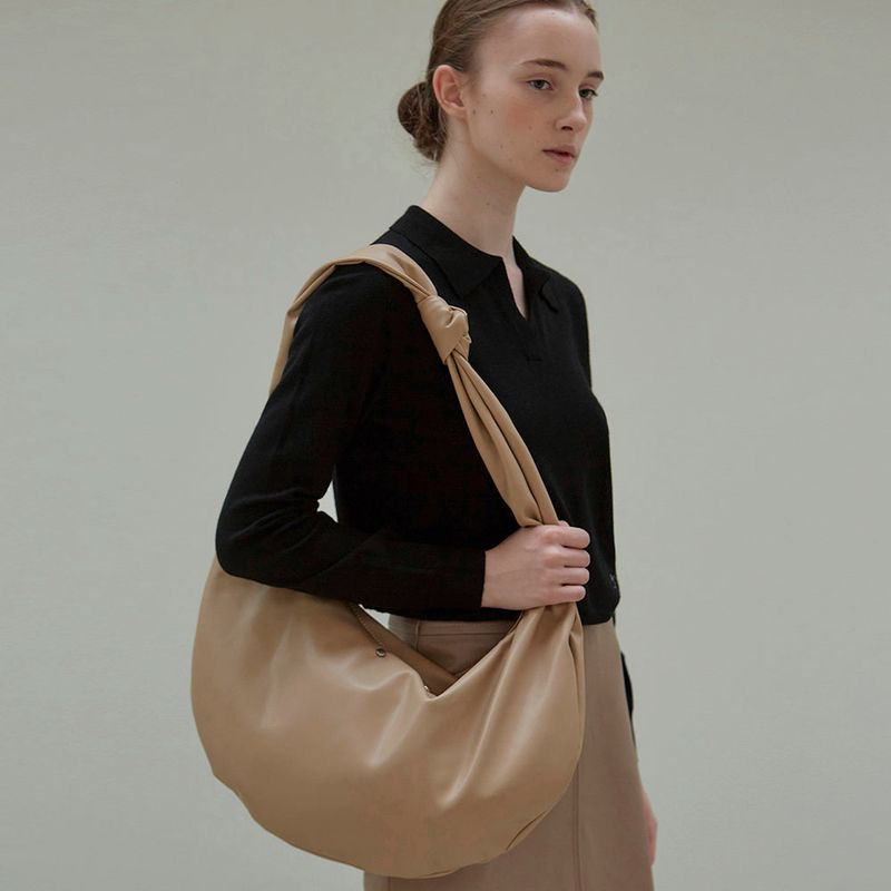 SHOULDER KNOT BAG_BLACK