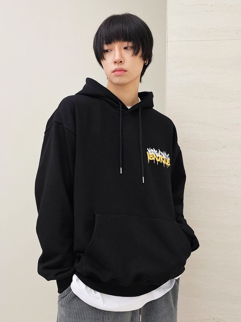 VENTIQUE Graffiti hoodie 3color