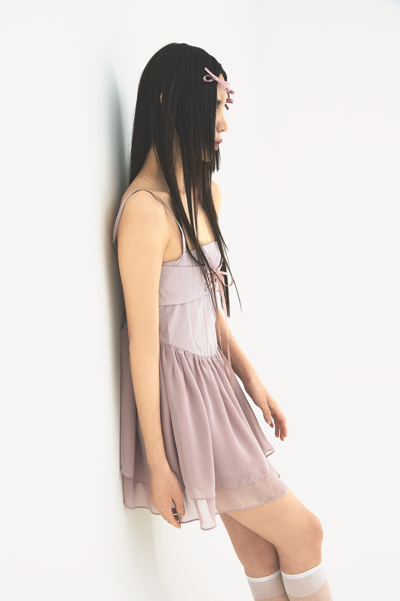 Bustier dress Pink