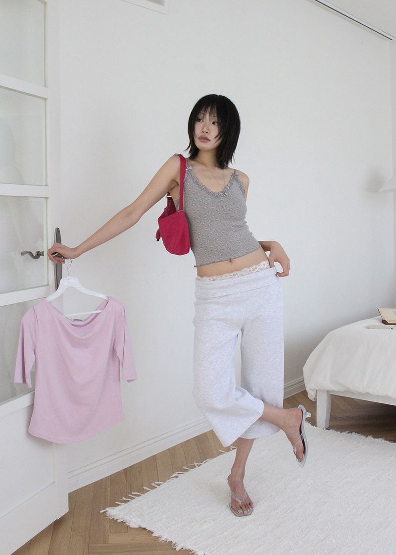 FLOWER LACE SLEEVELESS (3color)