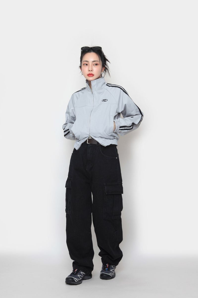 Scotch track zip-up