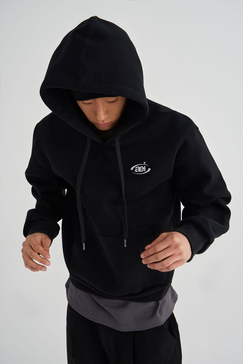 SYMBOL LOGO HOODIE [BLACK]