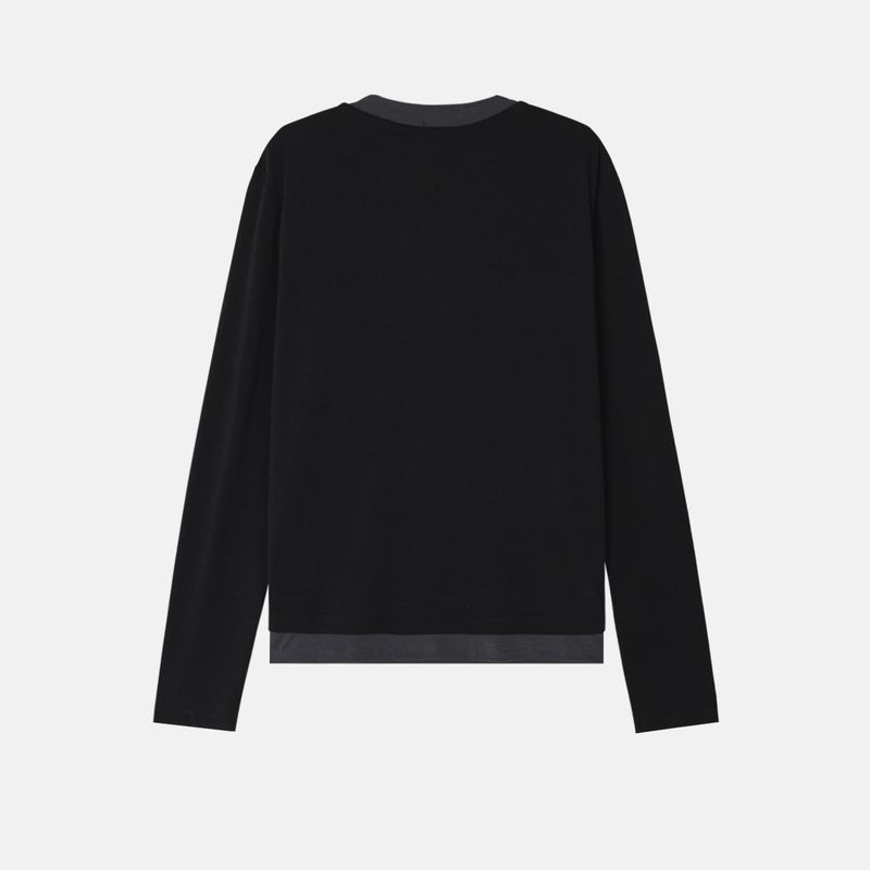 Tip Buckle Layered Longsleeve