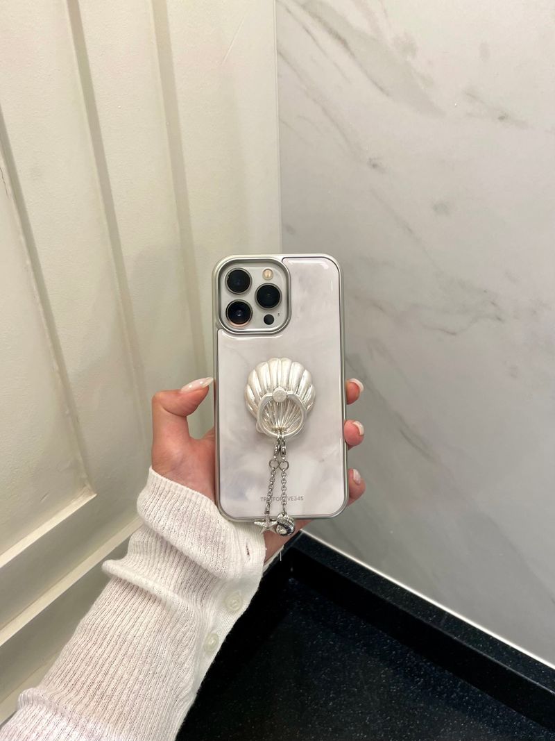 SHELL Phone Grip Tok + 2 Mini Keyring SET / TREEFORFIVE345