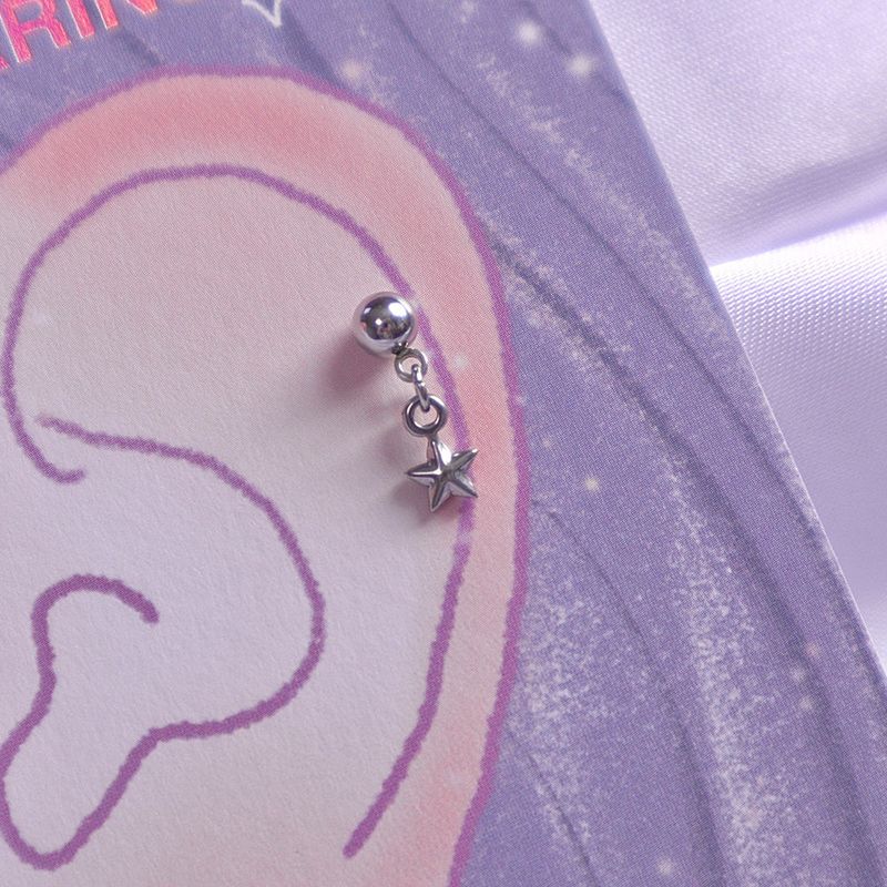 RUNARING（ルナリング）の「Surgical steel ドロップミニスターピアス（アクセサリー）」