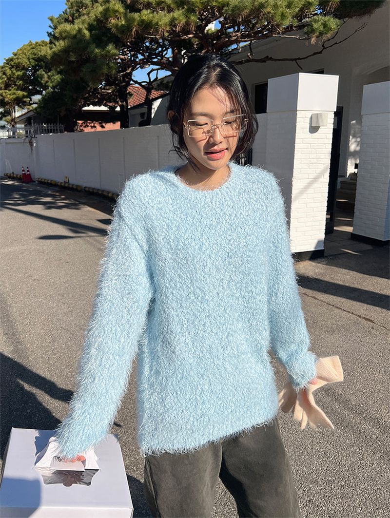 LEGACY BOUCLE KNIT (3COLOR)