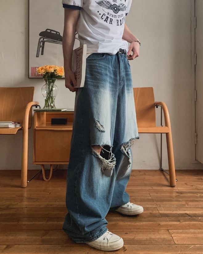 2PLAN(ツープラン)の「Bullo vintage wide denim pants(Pants)」