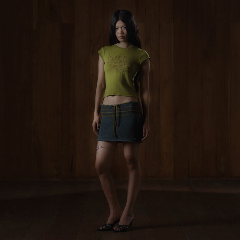 VESNA SKIRT_MOSS