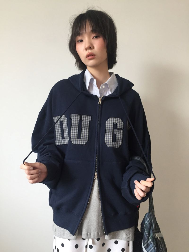 YWD DUGY HOODIE ZIP-UP