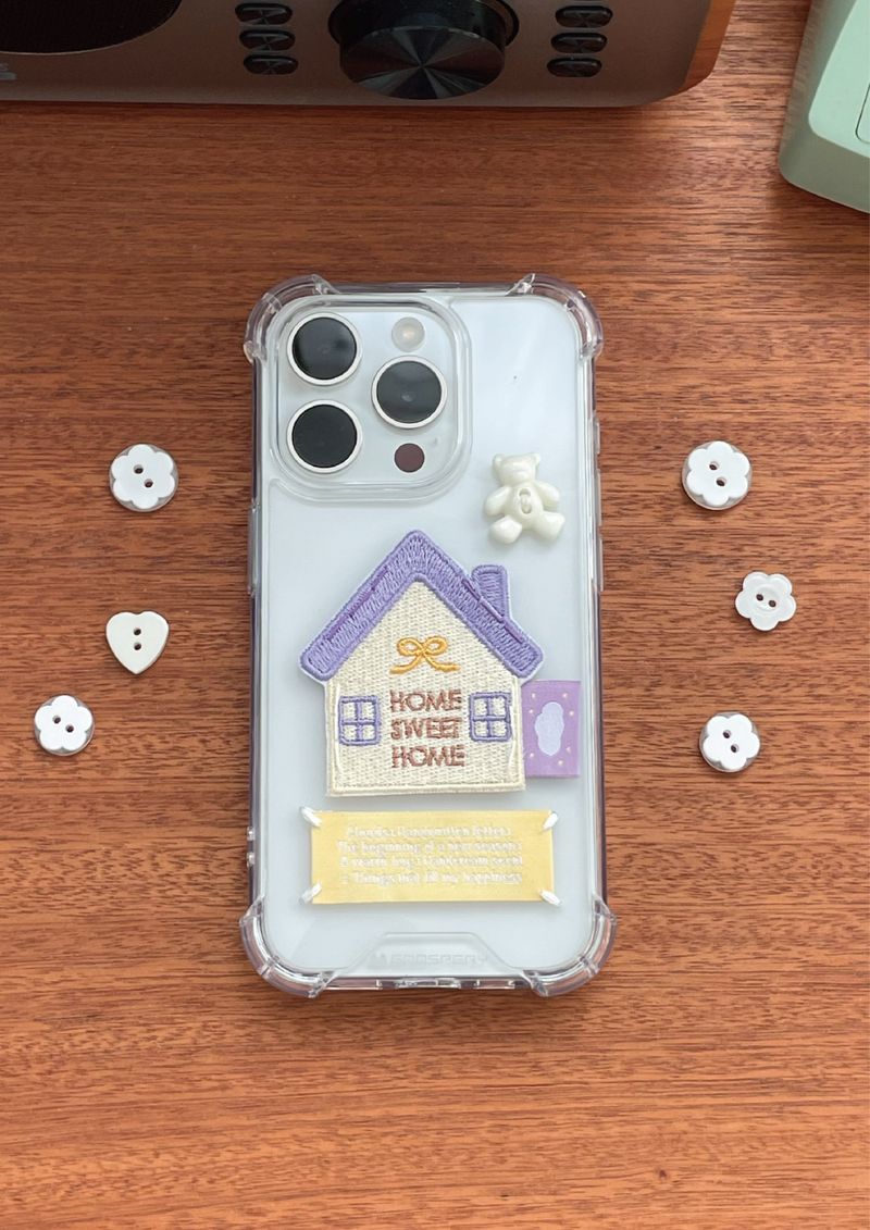 LabelLand(ラベルランド)の「SWEETHOME LABEL PHONECASE (VIOLET)(Smartphone Accessories)」