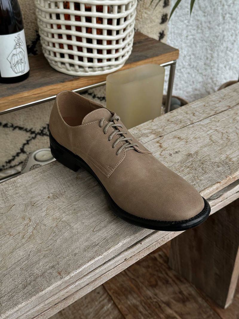 ASCLO Classical Round Derby Shoes (2color)