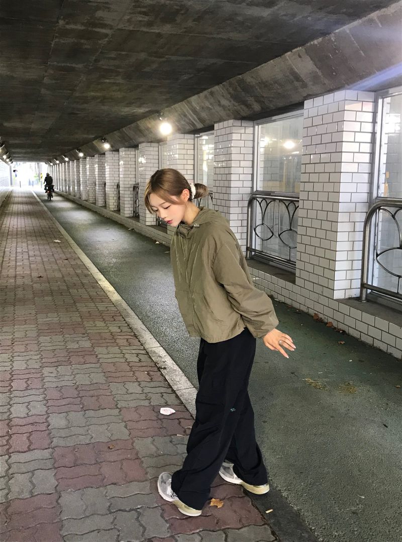 Elemental nylon pants
