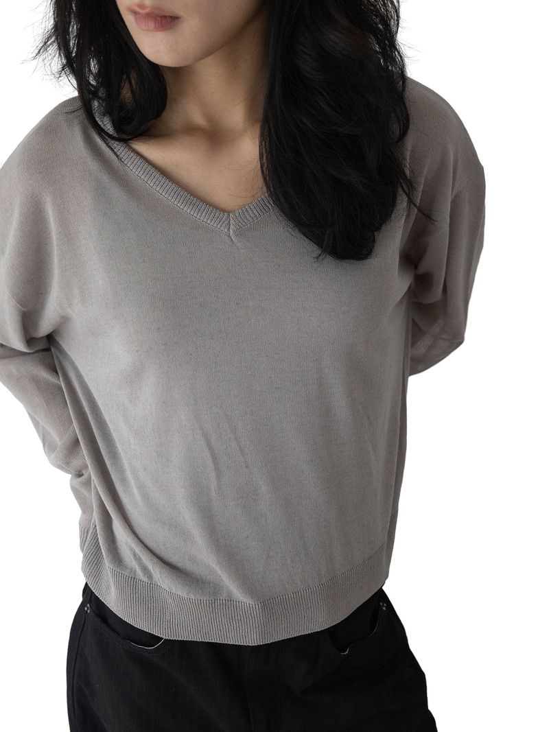 Rian V-Neck Basic Knit