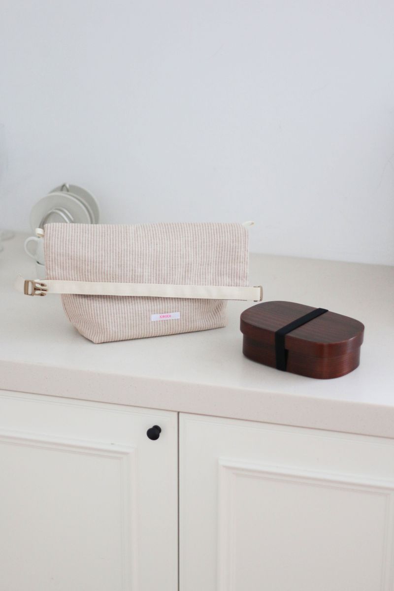 cozy lunch bag - brown