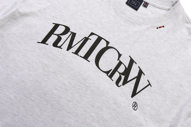 RECENT ARCH LOGO TEE SHIRT_LIGHT GREY