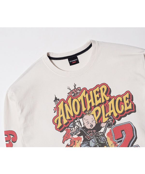 RG Another Place Washed Long Sleeve (Ecru)