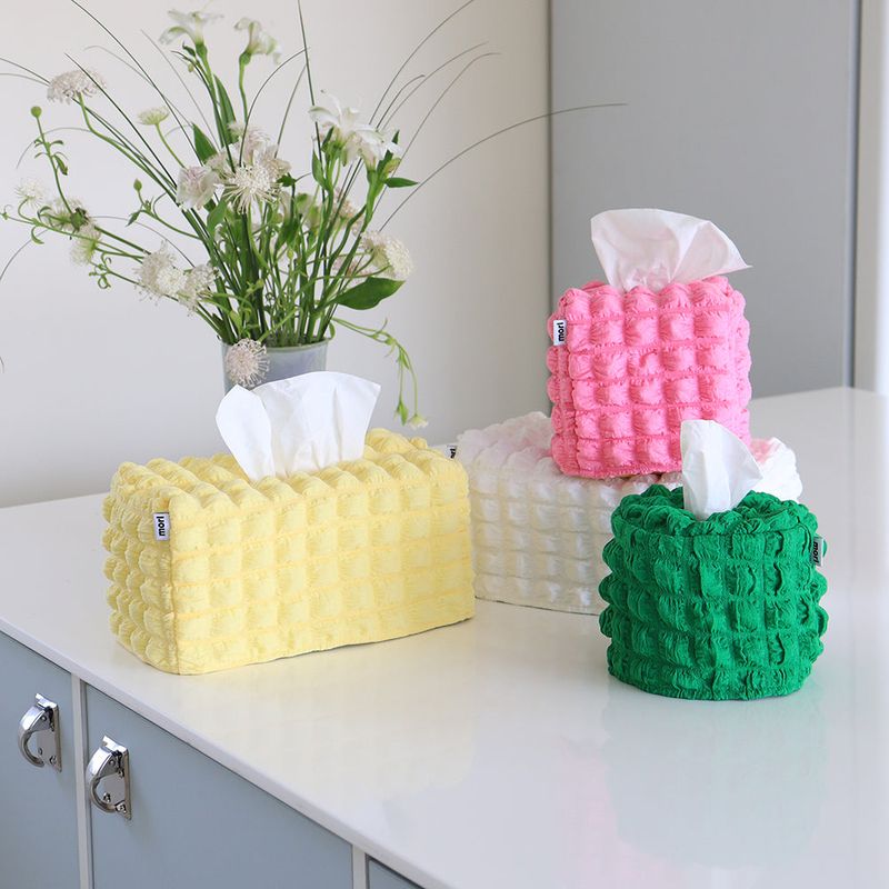 Bubble tissue case (정사각)