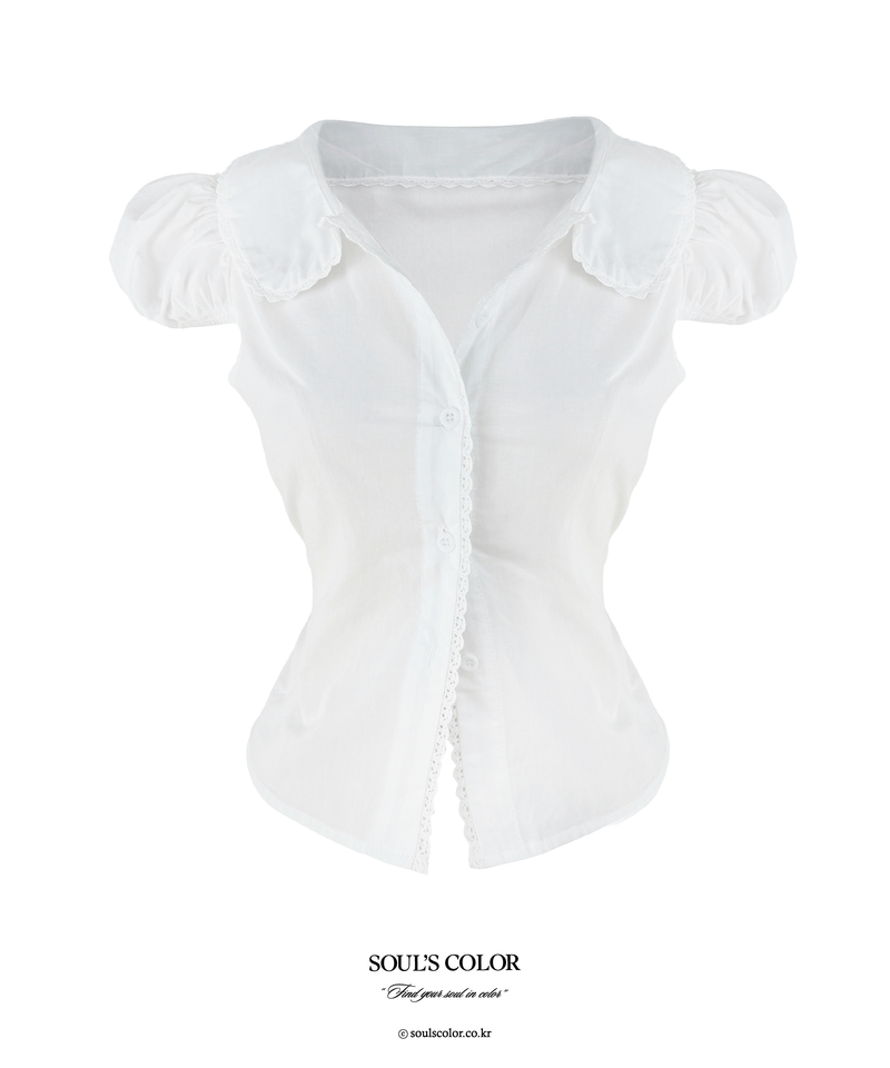 SOUL'S COLOR(ソウルズカラー)の「Lily Lace Puff Blouse(Tops)」