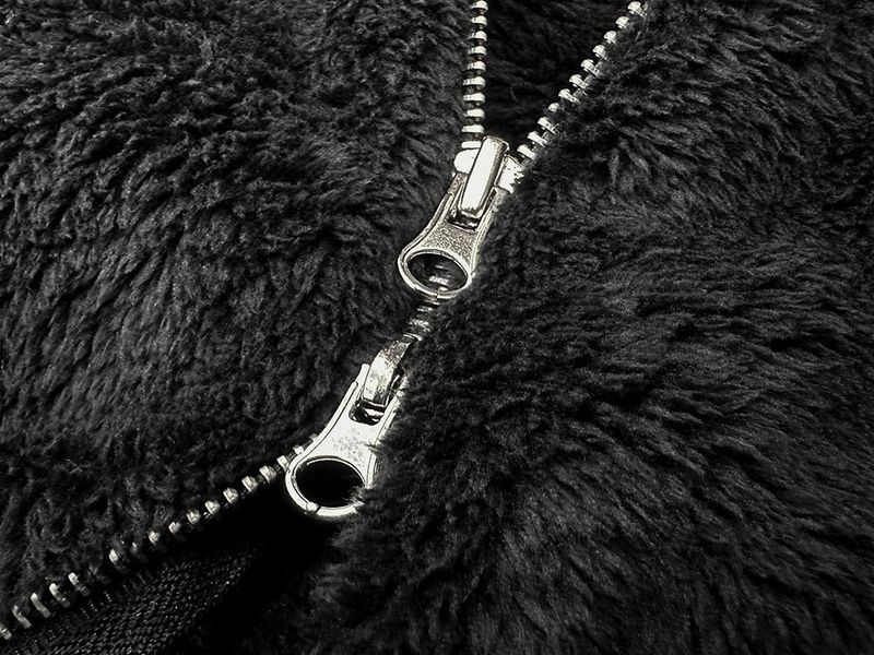 Bless Fur Hood Zip-up