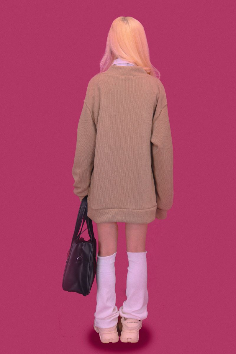leather square school bag