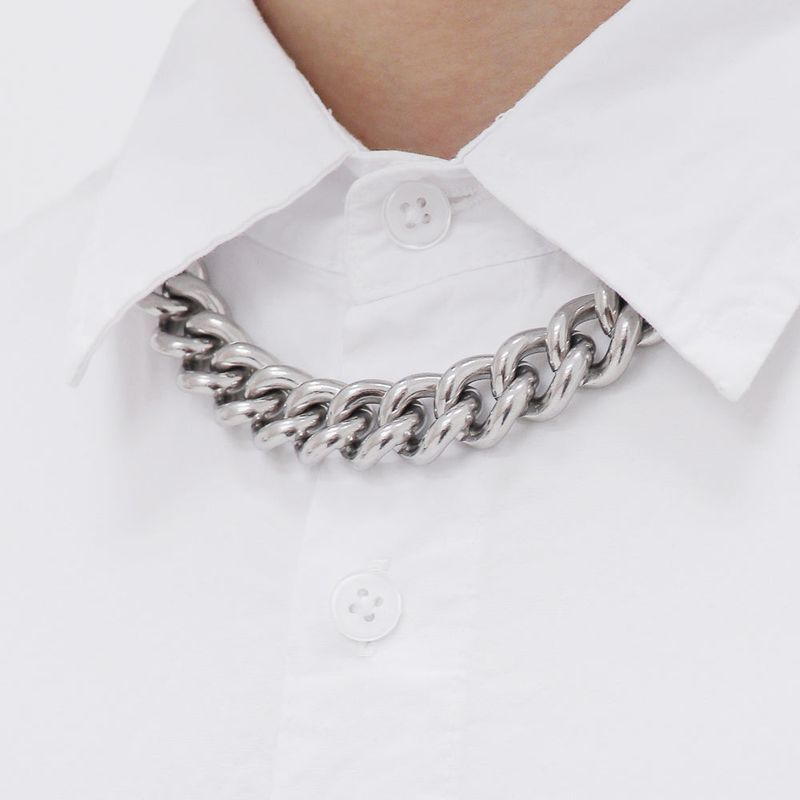a bold chain of men's necklaces_CLEF OG NO.4 NEC