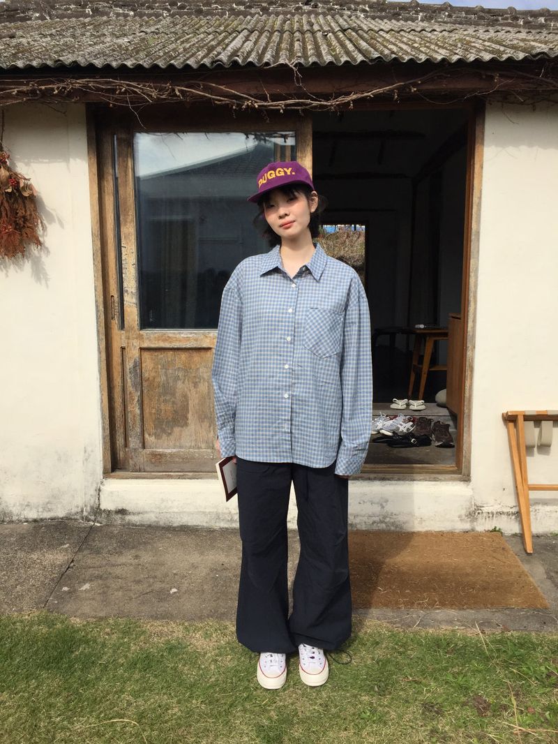 DUGGY(ダギー)の「Skov Two-tone Check Shirt (3color)(Tops)」