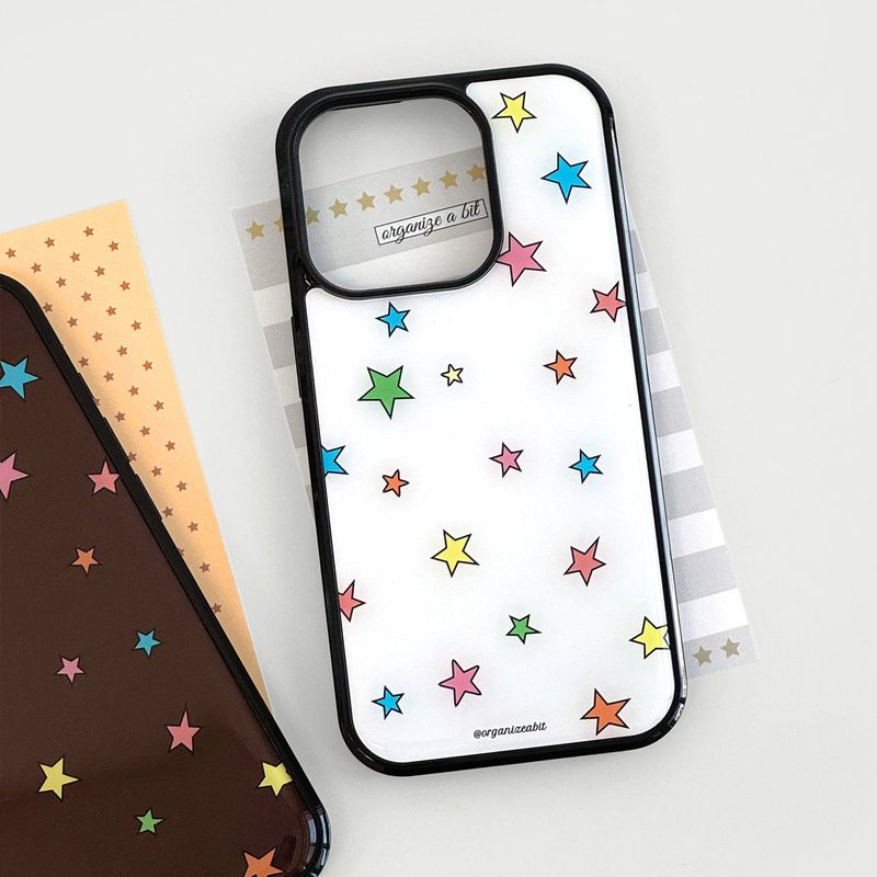Organize a bit（オーガイナズ ア ビット）の「Star epoxy case (white)（Smartphone Accessories）」