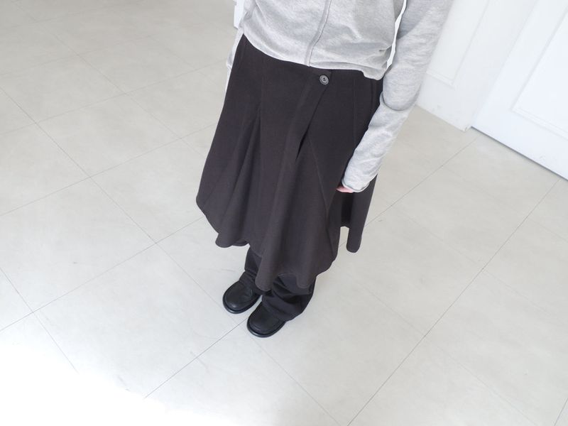 long boots-cut pants