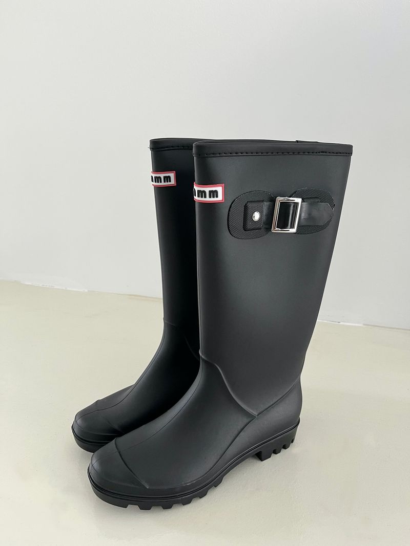 England buckle rain boots 