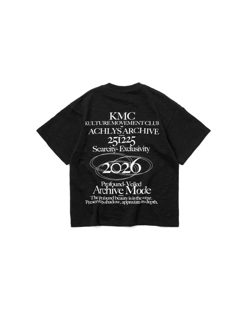 KMC | AA COLLAR Tee - Black