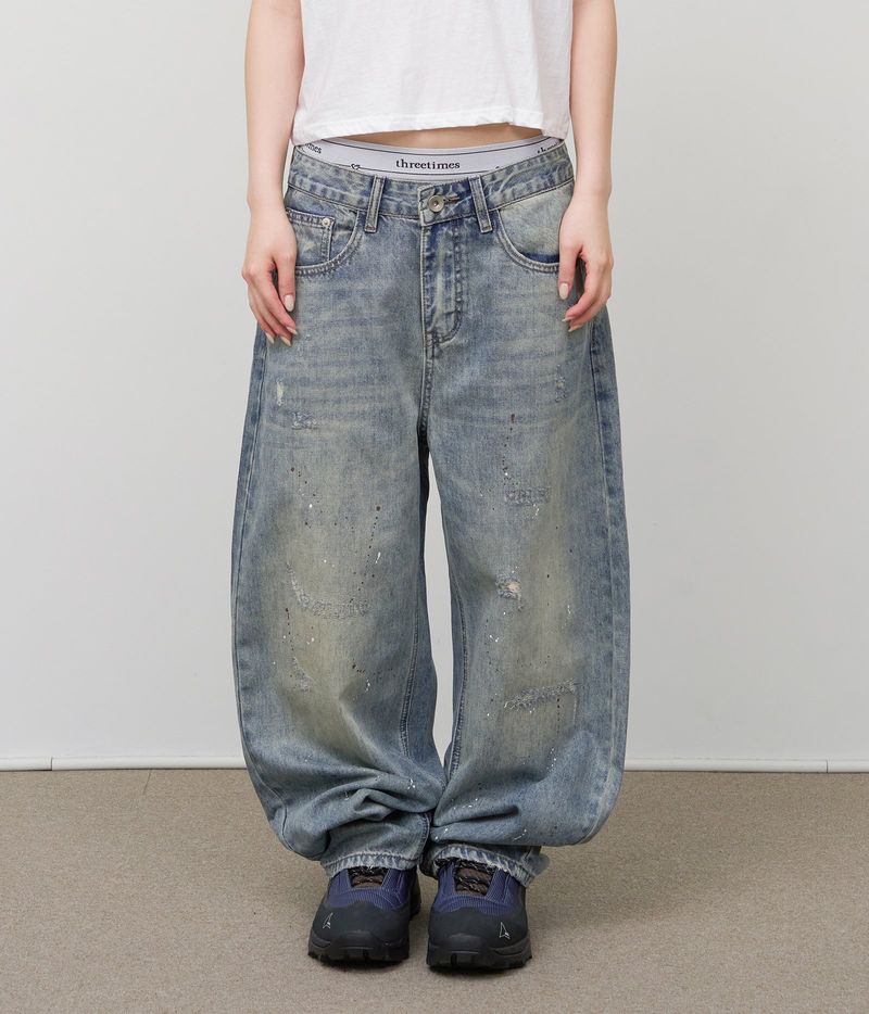 HIFIFNK(ハイファイファンク)の「Raul Painting Denim(Pants)」